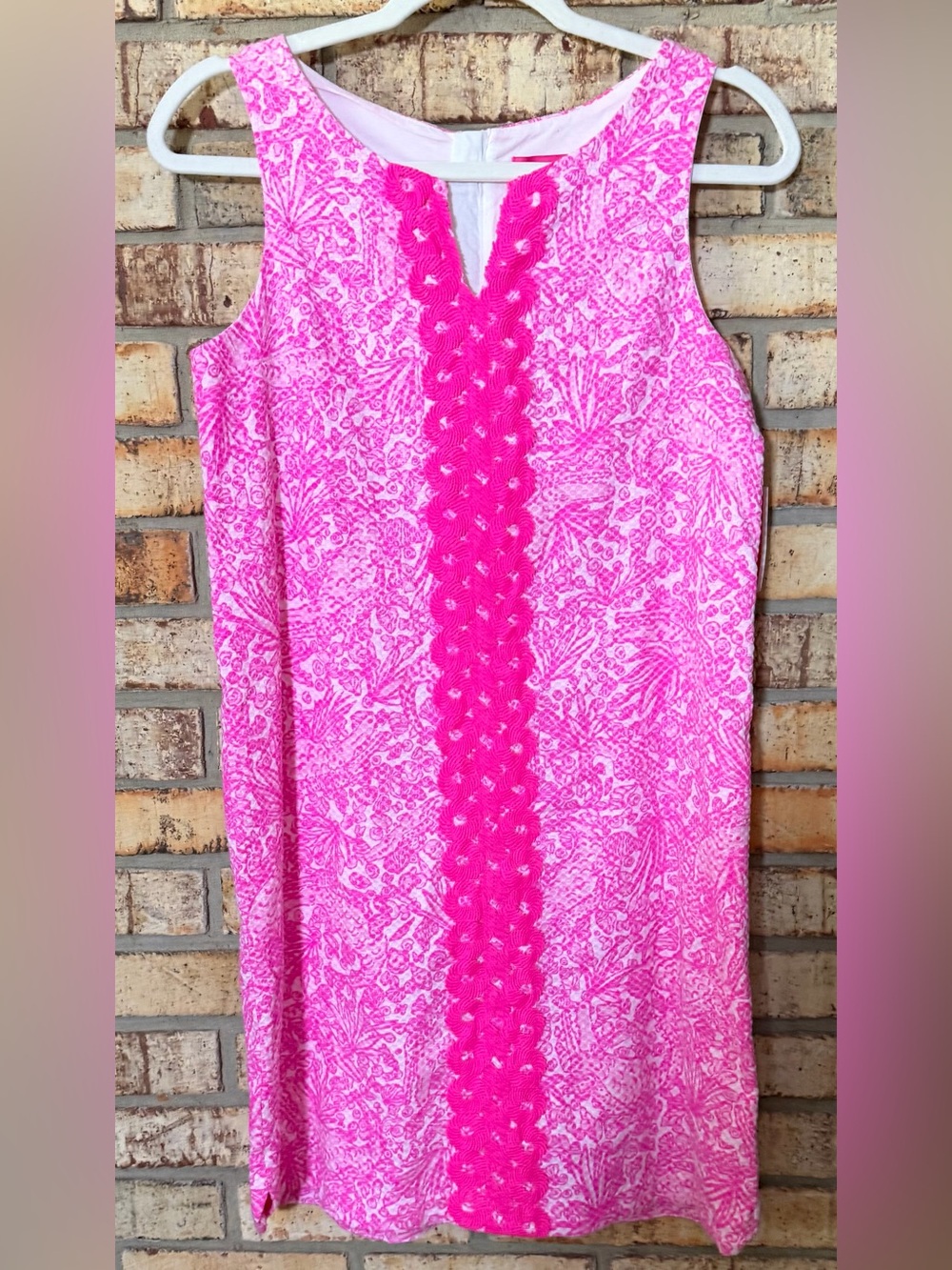 Lilly Pulitzer pink dress kids girls Xl 14-16 NWT